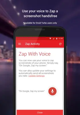 Droid Zap android App screenshot 0